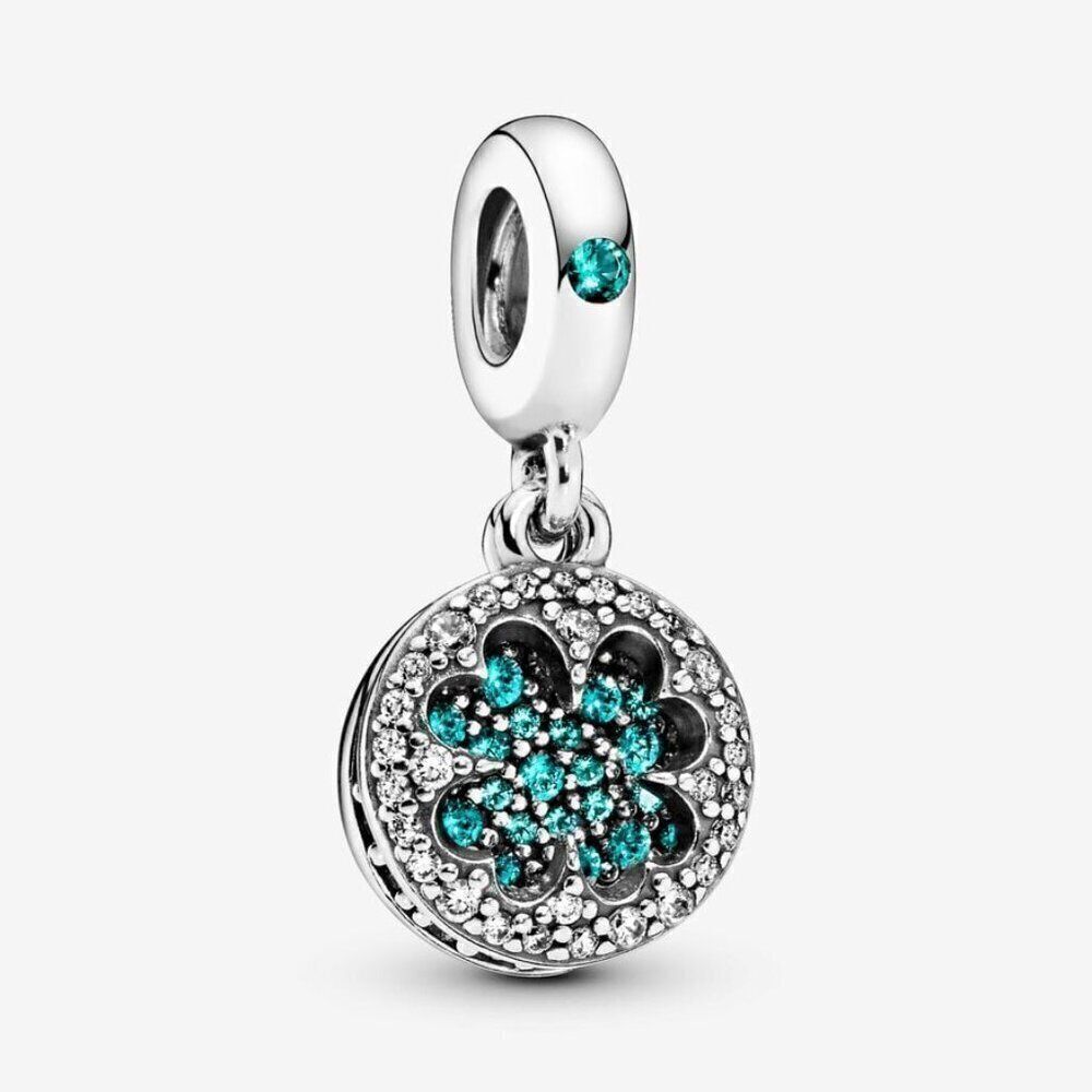 Pandora Lucky Four Leaf Clover Charm